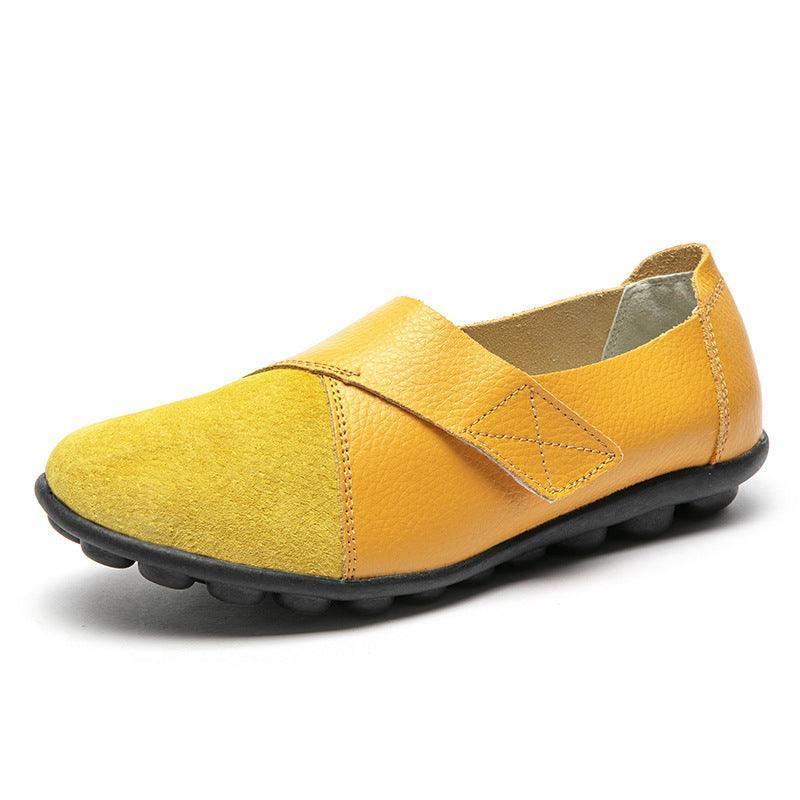 Sapatilha Ortopédica Feminina Loafer Couro - Frete Grátis