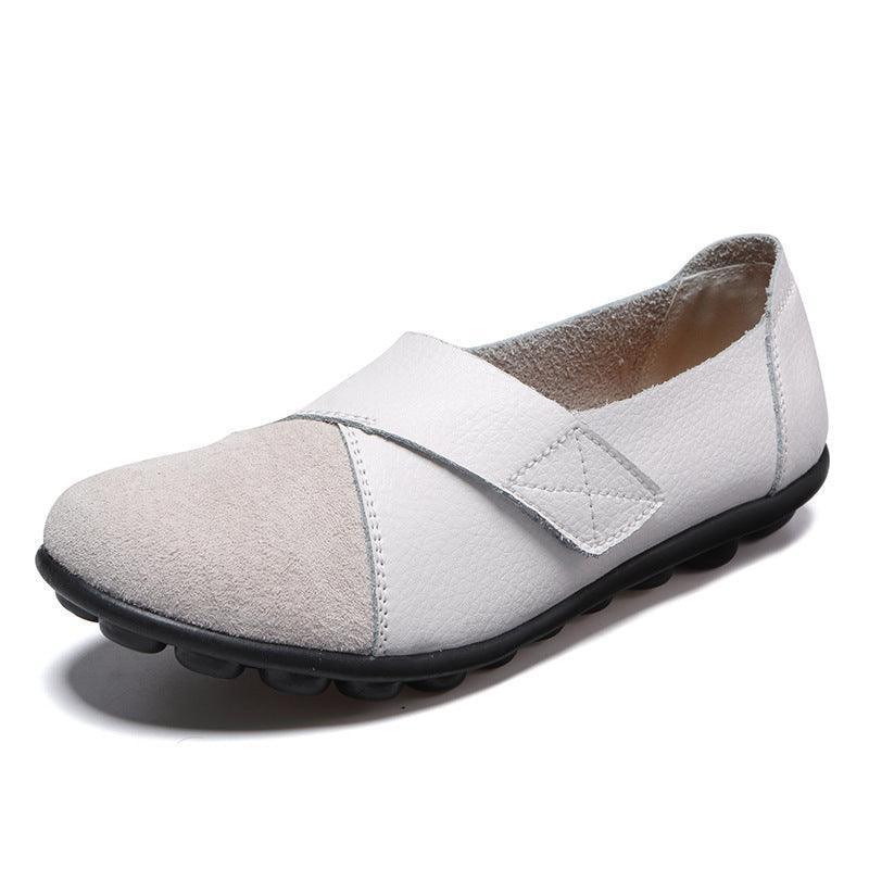 Sapatilha Ortopédica Feminina Loafer Couro - Frete Grátis