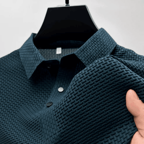 Camisa Polo Masculina Seda - Luxury