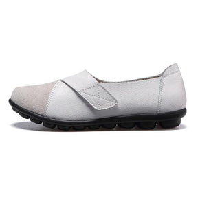 Sapatilha Ortopédica Feminina Loafer Couro - Frete Grátis