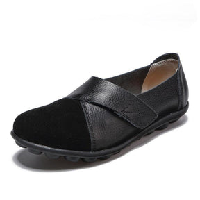 Sapatilha Ortopédica Feminina Loafer Couro - Frete Grátis