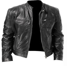 Jaqueta de Couro Masculina Rocker