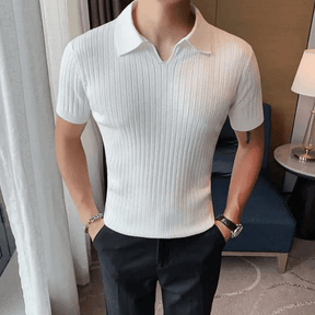 Camisa Polo Masculina - Linear